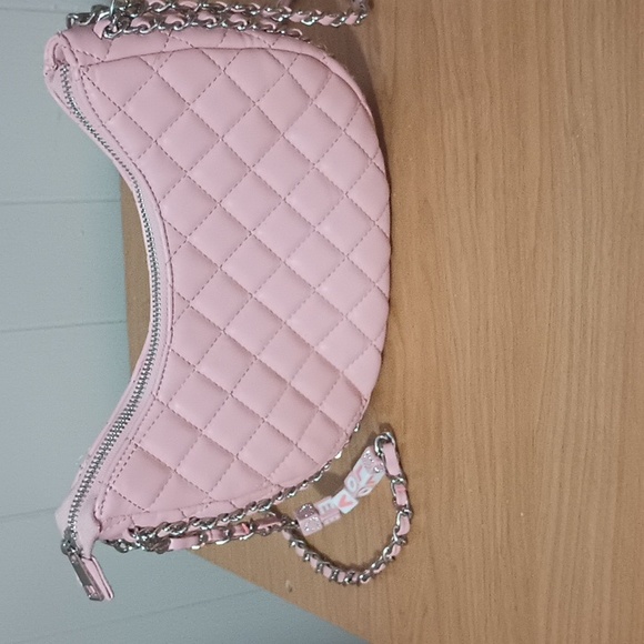 Like Dreams Pink Quilted Crossbody Bag - Picture 2 of 9